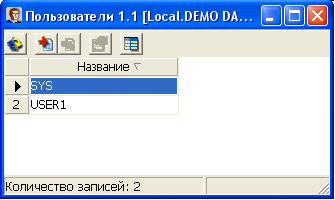Просмотр пользователей группы в списке