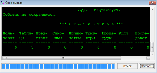 Протокол перемещения БД